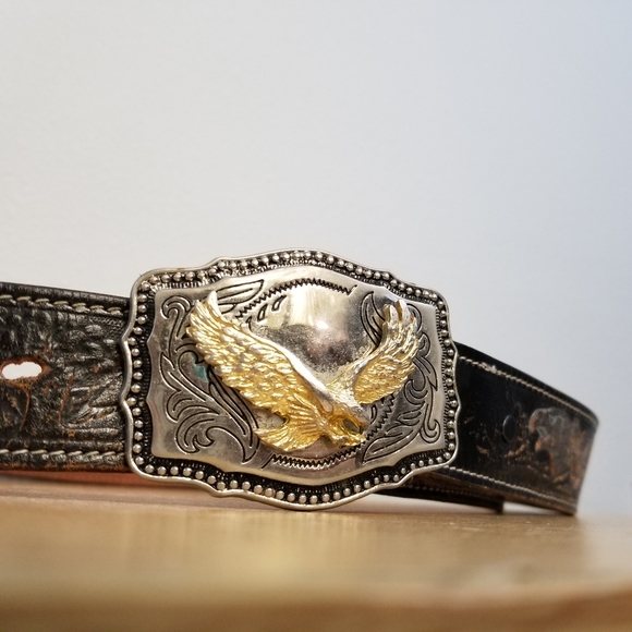 eagle belt buckle